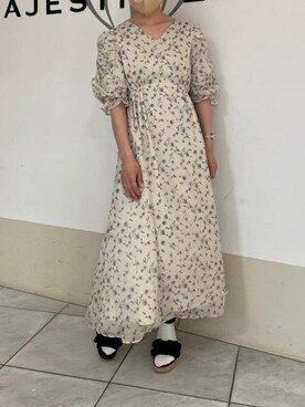 マジェスティックレゴン天王寺ミオ店スタッフさん（レディース・145cm）の夏コーディネート