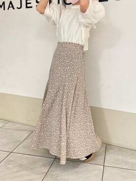 マジェスティックレゴン天王寺ミオ店スタッフさん（レディース・145cm）の夏コーディネート