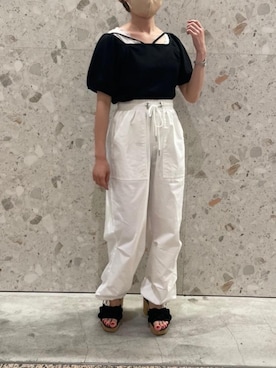 マジェスティックレゴン天王寺ミオ店スタッフさん（レディース・145cm）の夏コーディネート