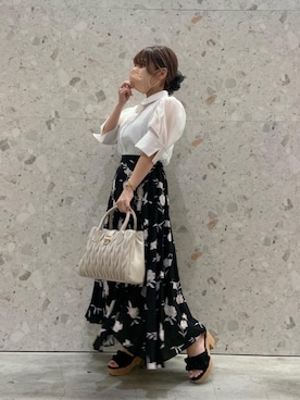 マジェスティックレゴン天王寺ミオ店スタッフさん（レディース・145cm）の夏コーディネート