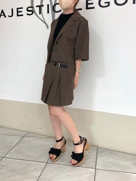 マジェスティックレゴン天王寺ミオ店スタッフさん（レディース・145cm）の夏コーディネート