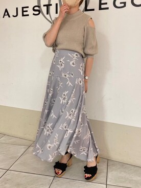 マジェスティックレゴン天王寺ミオ店スタッフさん（レディース・145cm）の夏コーディネート