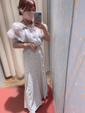 マジェスティックレゴン天王寺ミオ店スタッフさん（レディース・145cm）の夏コーディネート