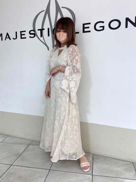 マジェスティックレゴン天王寺ミオ店スタッフさん（レディース・145cm）の夏コーディネート