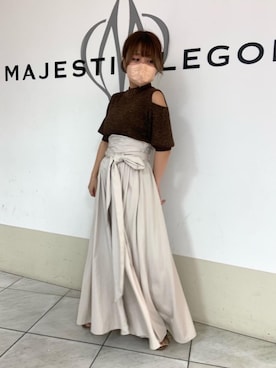 マジェスティックレゴン天王寺ミオ店スタッフさん（レディース・145cm）の夏コーディネート