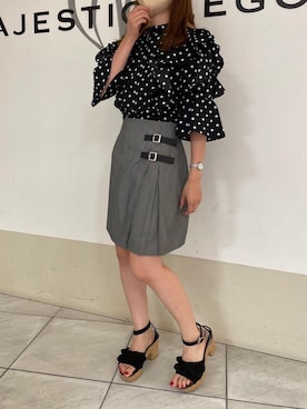 マジェスティックレゴン天王寺ミオ店スタッフさん(レディース・145cm)の夏コーディネート