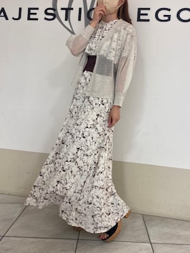 マジェスティックレゴン天王寺ミオ店スタッフさん（レディース・145cm）の夏コーディネート