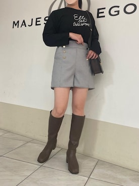 マジェスティックレゴン天王寺ミオ店スタッフさん（レディース・159cm）の夏コーディネート