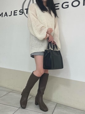 マジェスティックレゴン天王寺ミオ店スタッフさん（レディース・159cm）の夏コーディネート