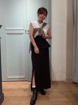 マジェスティックレゴン天王寺ミオ店スタッフさん（レディース・145cm）の夏コーディネート