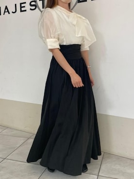 マジェスティックレゴン天王寺ミオ店スタッフさん(レディース・145cm)の夏コーディネート