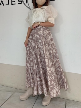 マジェスティックレゴン天王寺ミオ店スタッフさん(レディース・145cm)の夏コーディネート