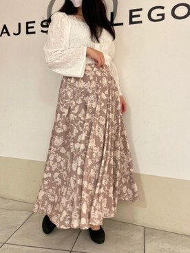 マジェスティックレゴン天王寺ミオ店スタッフさん（レディース・159cm）の夏コーディネート