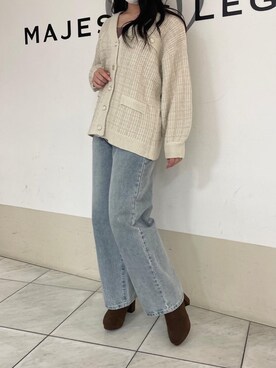 マジェスティックレゴン天王寺ミオ店スタッフさん(レディース・159cm)の秋コーディネート