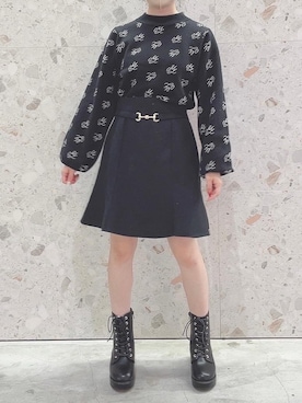 マジェスティックレゴン天王寺ミオ店スタッフさん（レディース・145cm）の秋コーディネート