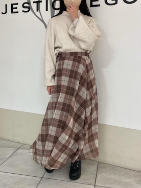 マジェスティックレゴン天王寺ミオ店スタッフさん(レディース・145cm)の秋コーディネート