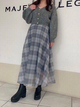 マジェスティックレゴン天王寺ミオ店スタッフさん(レディース・159cm)の秋コーディネート