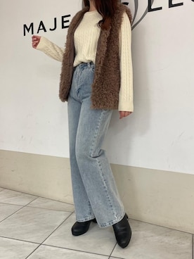 マジェスティックレゴン天王寺ミオ店スタッフさん(レディース・159cm)の秋コーディネート
