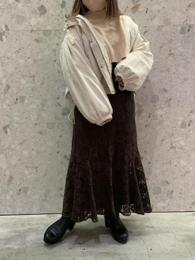 マジェスティックレゴン天王寺ミオ店スタッフさん(レディース・145cm)の秋コーディネート