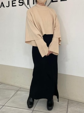 「大人気アイテム」｜マジェスティックレゴン天王寺ミオ店スタッフさん（レディース・145cm）の秋コーディネート