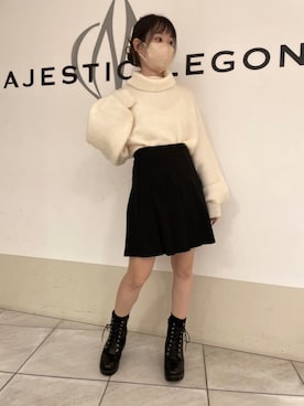 マジェスティックレゴン天王寺ミオ店スタッフさん（レディース・145cm）の秋コーディネート