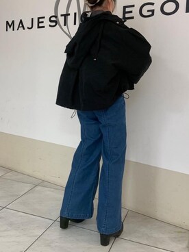 マジェスティックレゴン天王寺ミオ店スタッフさん(レディース・145cm)の秋コーディネート