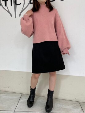 マジェスティックレゴン天王寺ミオ店スタッフさん（レディース・145cm）の秋コーディネート