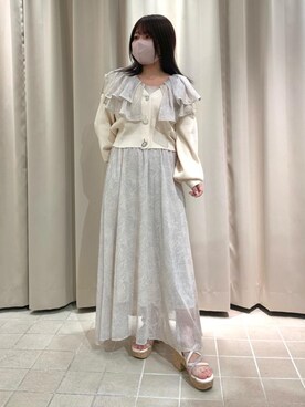 マジェスティックレゴン天王寺ミオ店スタッフさん(レディース・145cm)の春コーディネート