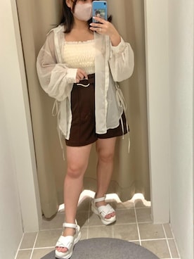 マジェスティックレゴン天王寺ミオ店スタッフさん（レディース・145cm）の春コーディネート