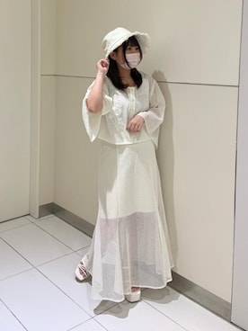マジェスティックレゴン天王寺ミオ店スタッフさん(レディース・145cm)の春コーディネート