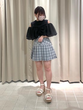 マジェスティックレゴン天王寺ミオ店スタッフさん(レディース・145cm)の春コーディネート