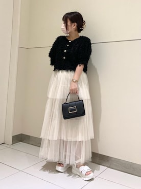 マジェスティックレゴン天王寺ミオ店スタッフさん(レディース・145cm)の春コーディネート