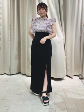 マジェスティックレゴン天王寺ミオ店スタッフさん(レディース・145cm)の春コーディネート