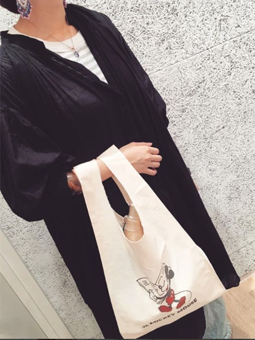 Accommode 東京ソラマチ店 Accommode 東京ソラマチ Disneyのトートバッグを使ったコーディネート Wear