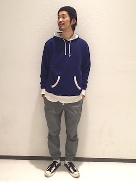 Naoki_Sakumaさん（メンズ・181cm）の春コーディネート