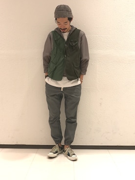 Naoki_Sakumaさん（メンズ・181cm）の春コーディネート