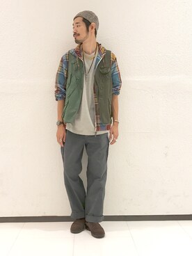 Naoki_Sakumaさん（メンズ・181cm）の夏コーディネート