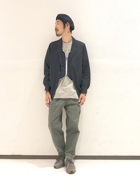 Naoki_Sakumaさん（メンズ・181cm）の秋コーディネート