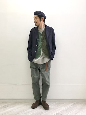 Naoki_Sakumaさん（メンズ・181cm）の秋コーディネート