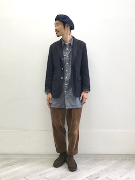 「MOTO」｜Naoki_Sakumaさん（メンズ・181cm）の秋コーディネート