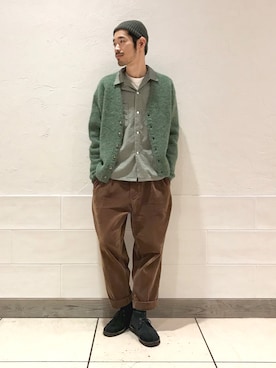 Naoki_Sakumaさん（メンズ・181cm）の秋コーディネート