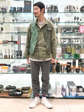 Naoki_Sakumaさん（メンズ・181cm）の秋コーディネート