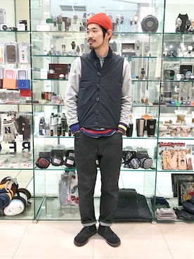 Naoki_Sakumaさん（メンズ・181cm）の冬コーディネート