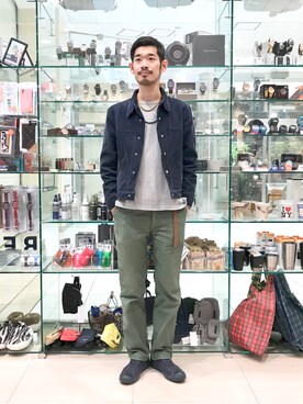 Naoki_Sakumaさん（メンズ・181cm）の冬コーディネート