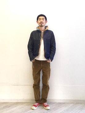 Naoki_Sakumaさん（メンズ・181cm）の冬コーディネート