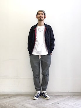 Naoki_Sakumaさん（メンズ・181cm）の春コーディネート