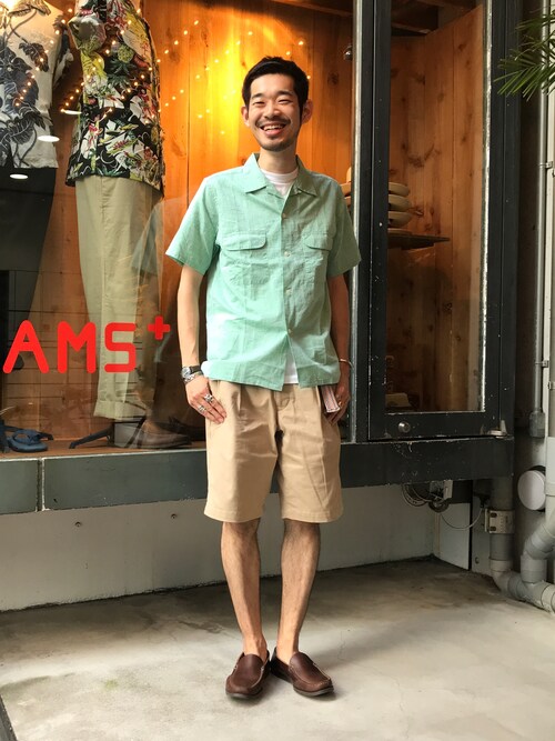 sakuma （ビームス プラス 原宿）｜BEAMS PLUSのシャツ/ブラウスを使ったコーディネート - WEAR