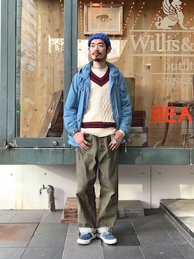 Naoki_Sakumaさん（メンズ・181cm）の春コーディネート