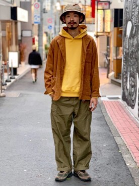 Naoki_Sakumaさん（メンズ・181cm）の秋コーディネート