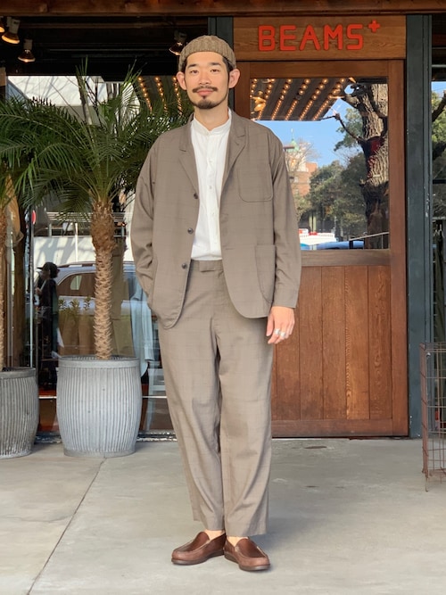 Sakuma ビームス プラス 原宿 Beams Plusのテーラードジャケットを使ったコーディネート Wear